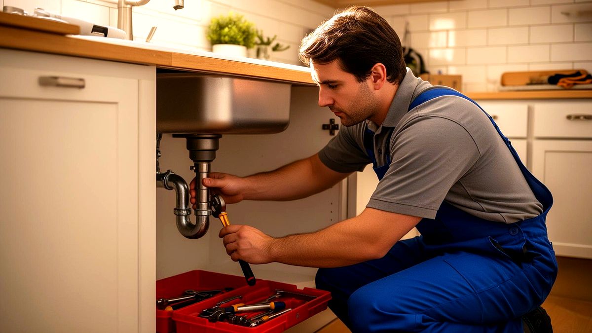 Burdick Plumbing & Heating Company on the job